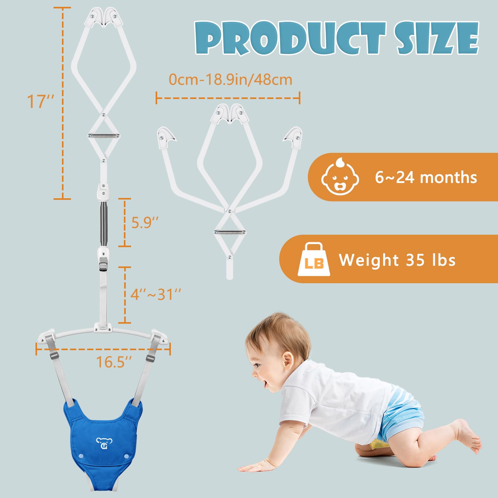 G TALECO GEAR soft water pad enhances skin contact and comfort during jumping.