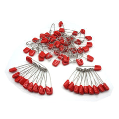 GTONEE safety pins shown with U-type lock for secure diaper and napkin use
