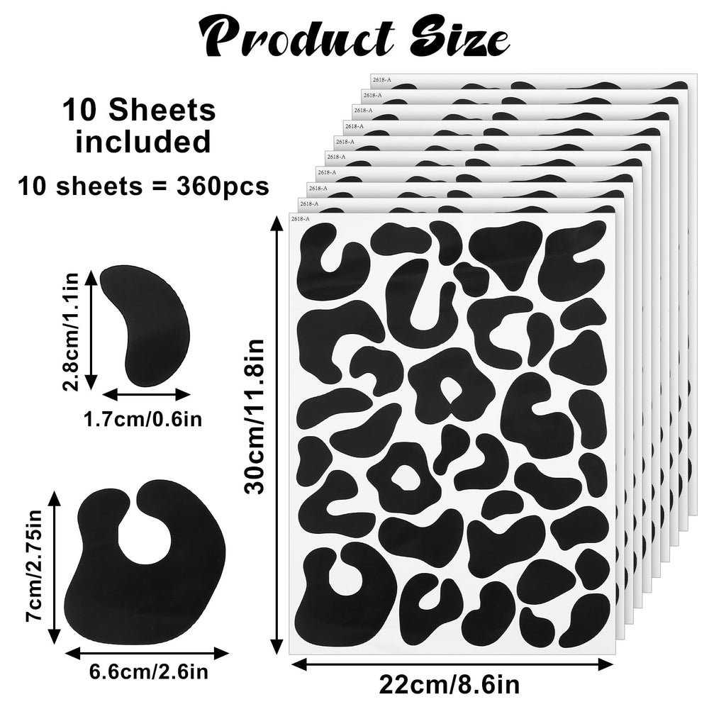 Gtziqa cheetah pattern wall stickers for bold design on any surface.