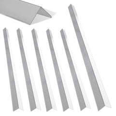 GuangzhuBS 6-piece corner guards front view showing durable stainless steel protection