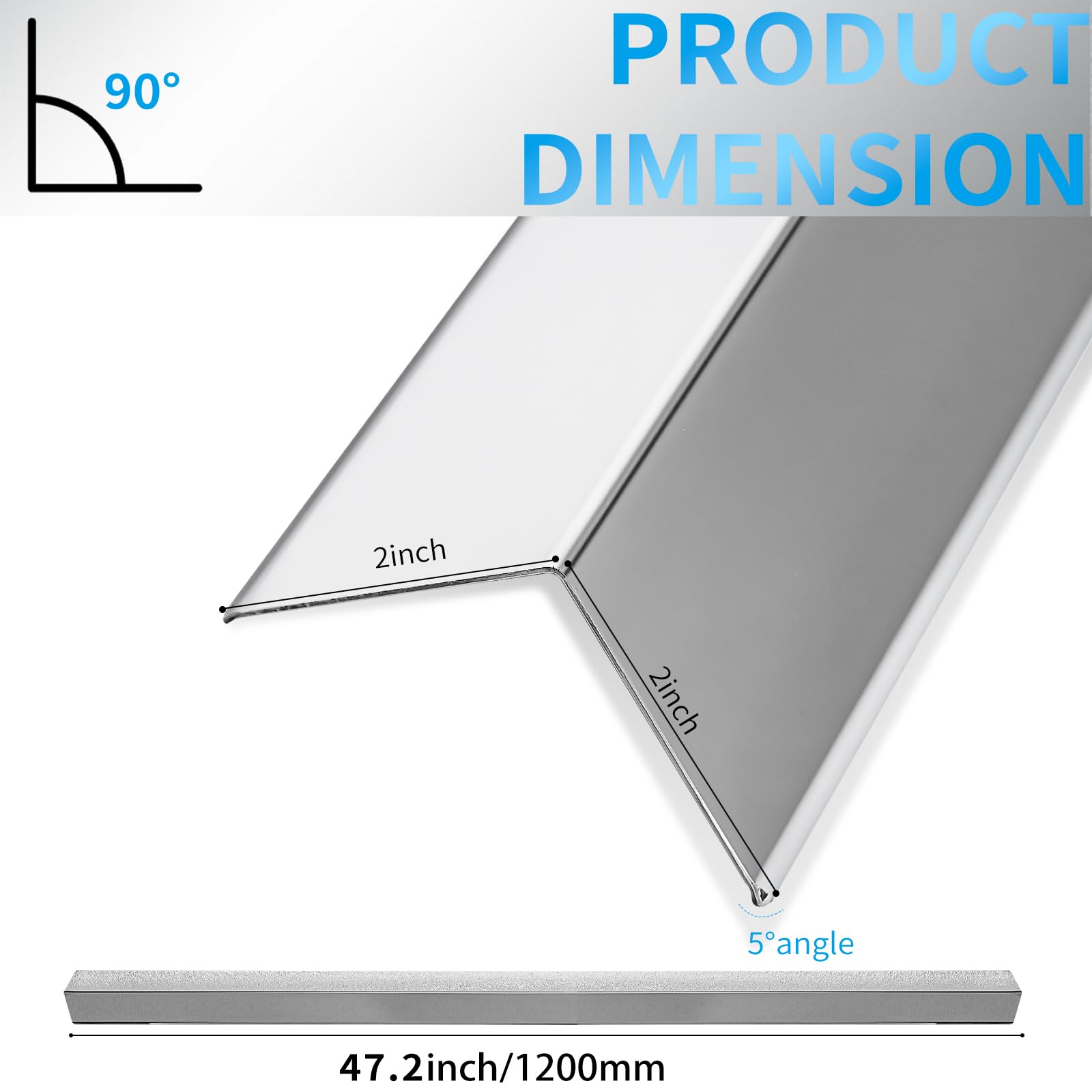 GuangzhuBS bright silver finish closeup highlighting metallic luster