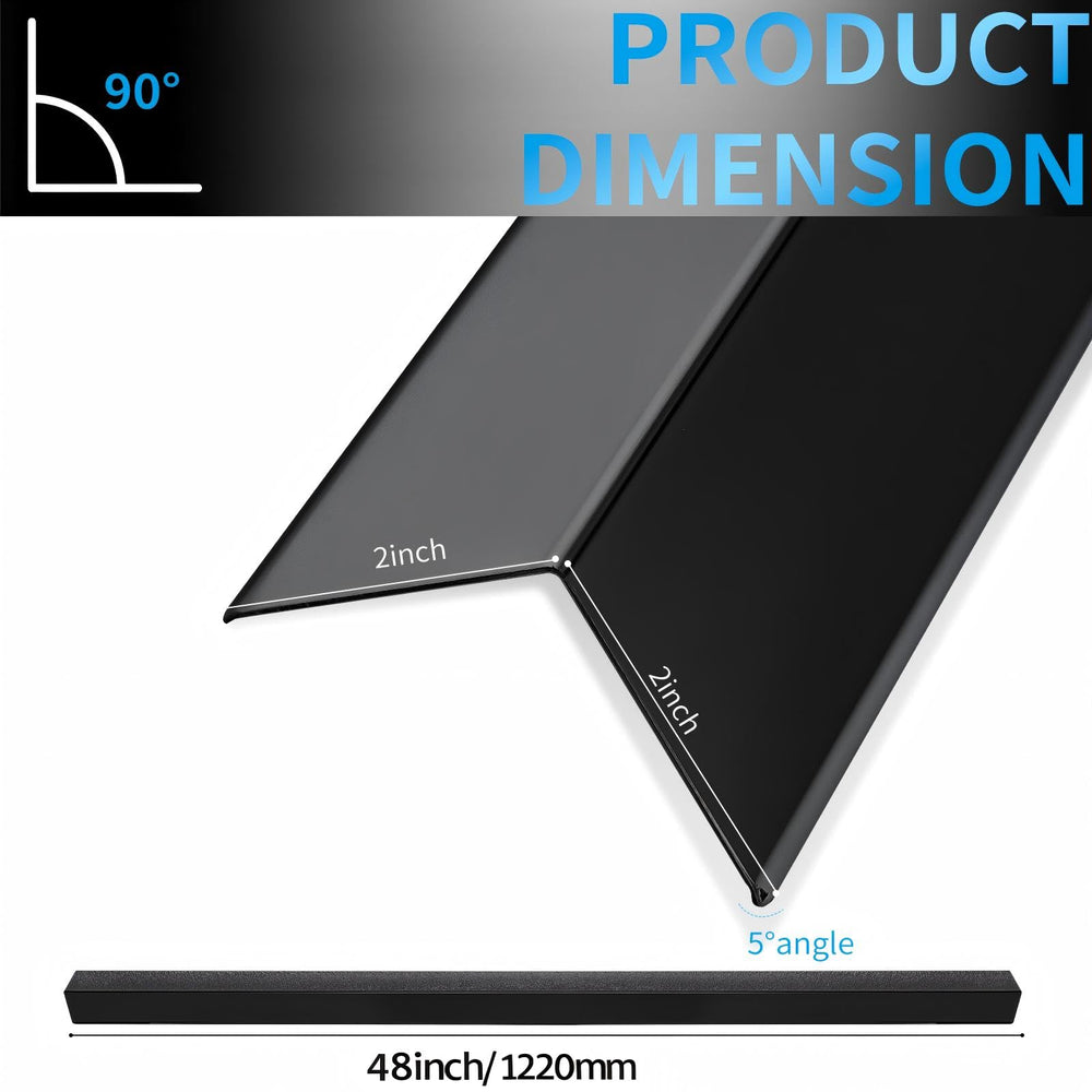 Guangzhubs 90-degree corner guard installed for durable, stylish wall protection.