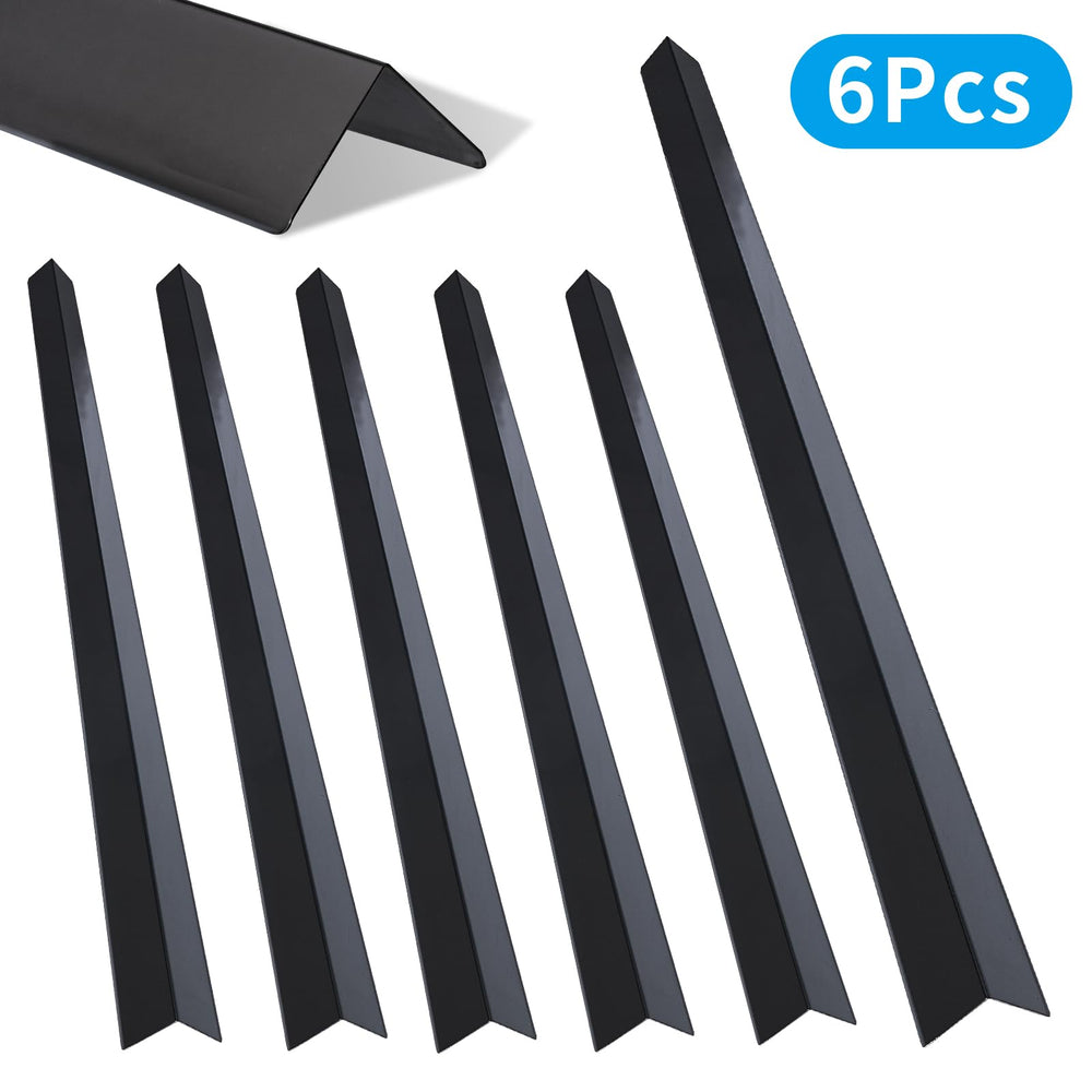 GuangzhuBS stainless steel corner guards close-up showing sturdy 90-degree edge protection.