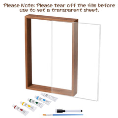 Guanshiya transparent acrylic sheets for layering baby and pet prints