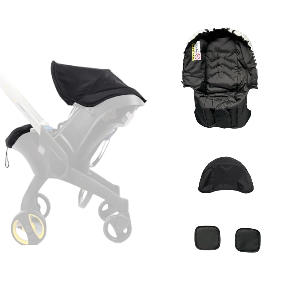 Guardian Panda Doona stroller kit in use provides quick, snug protection during daily errands.
