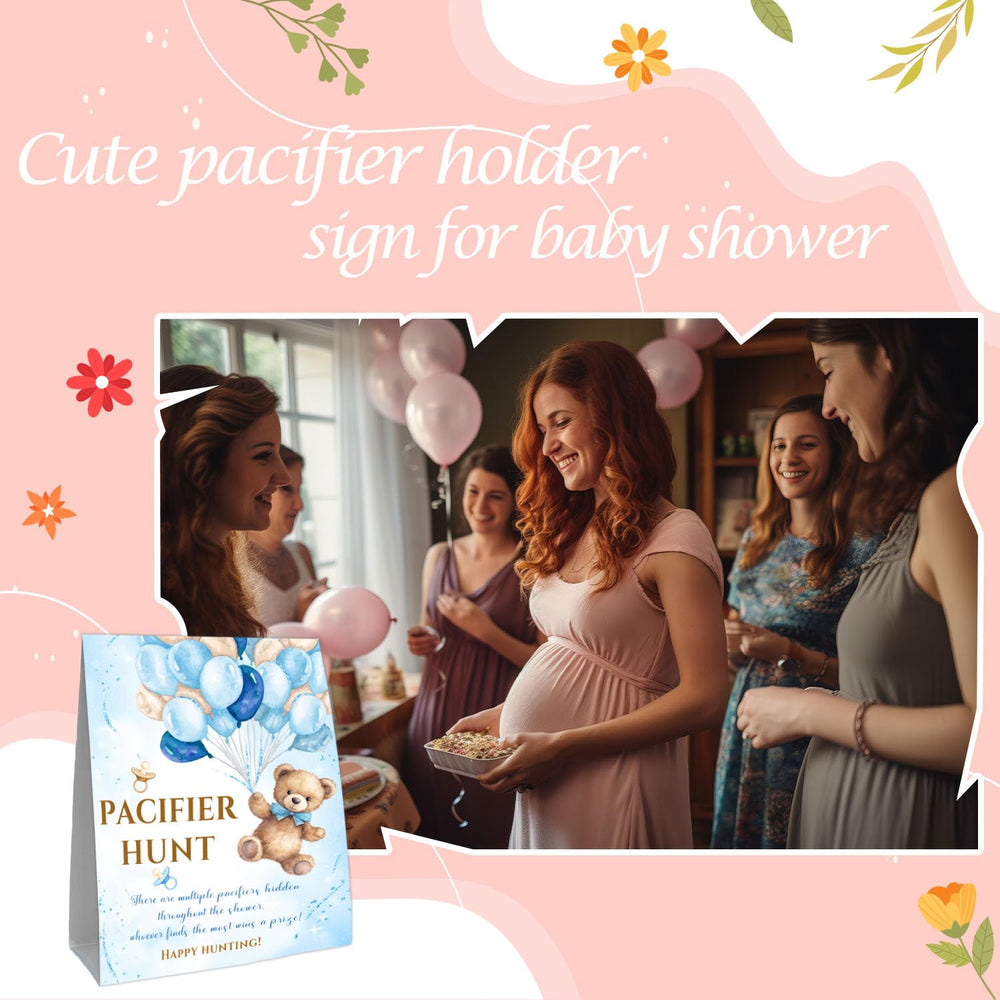 Guawubiang Winnie pacifier hunt kit makes a festive centerpiece