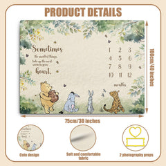 Guawubiang Winnie pattern closeup highlighting playful Pooh design for photo shoots