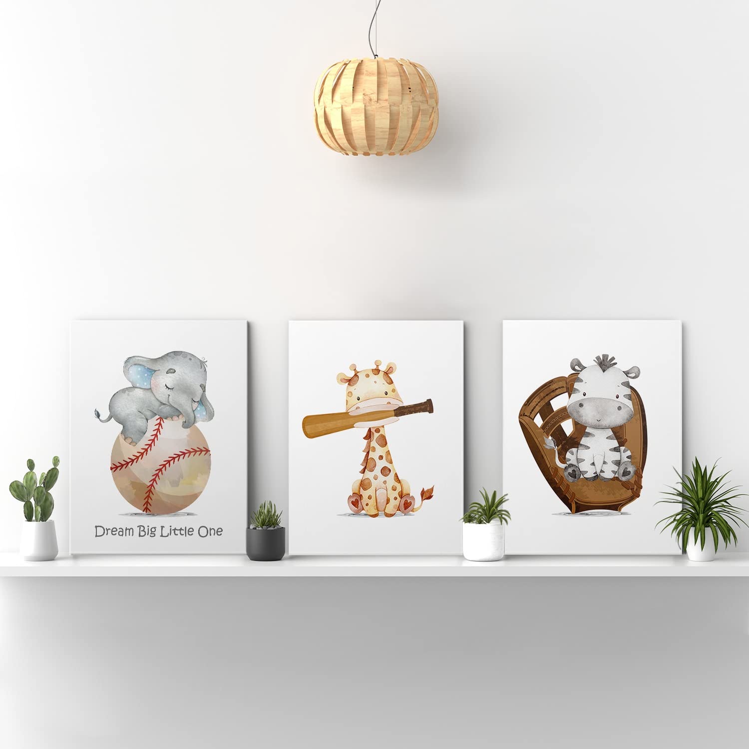 GUBIYU framed canvas ships with ready hardware for easy mounting.