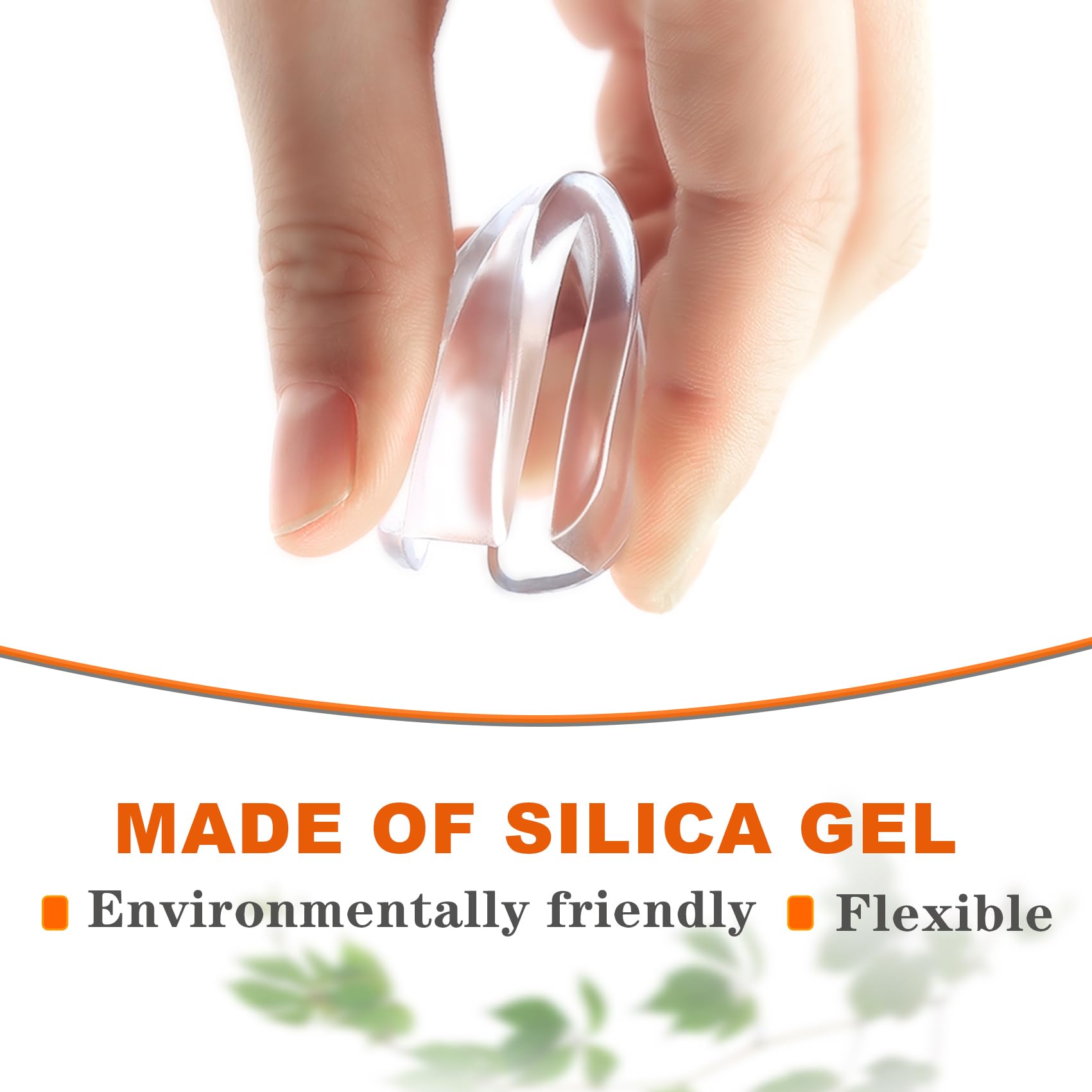Gudui soft silicone material close-up for baby-safe corners