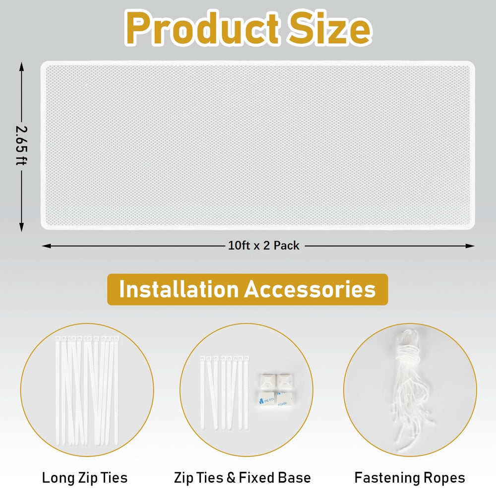 Gudui indoor-outdoor-stair-net-white on rails ensures durable, easy-to-clean protection.