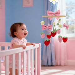 Gueiddi baby visual development aid encourages focus during naps.