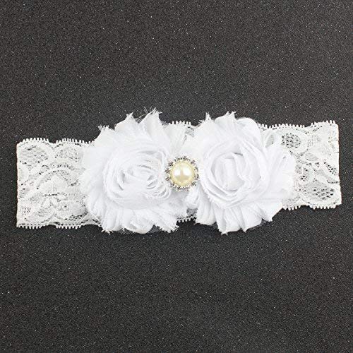 GUGELIVES Miugle headbands bow detail shows rhinestones and pearls for delicate charm.