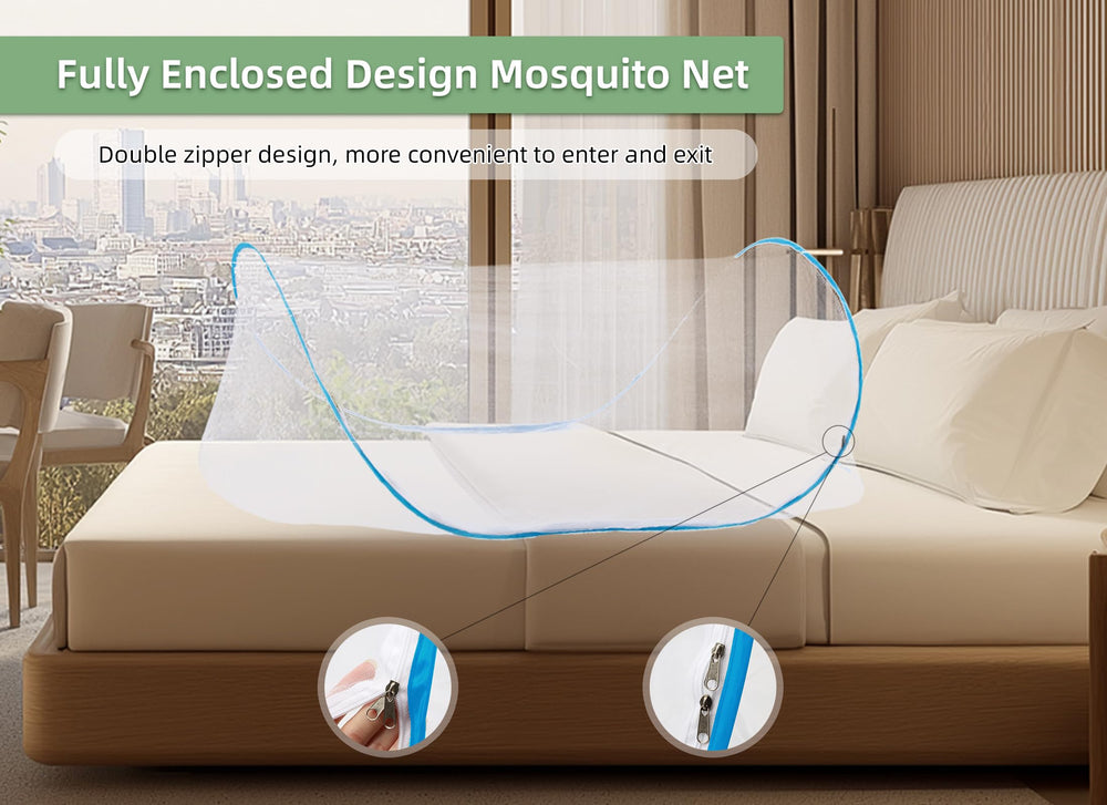 Gugxiom net-bottom enclosed sleep design keeps insects out for undisturbed nights.