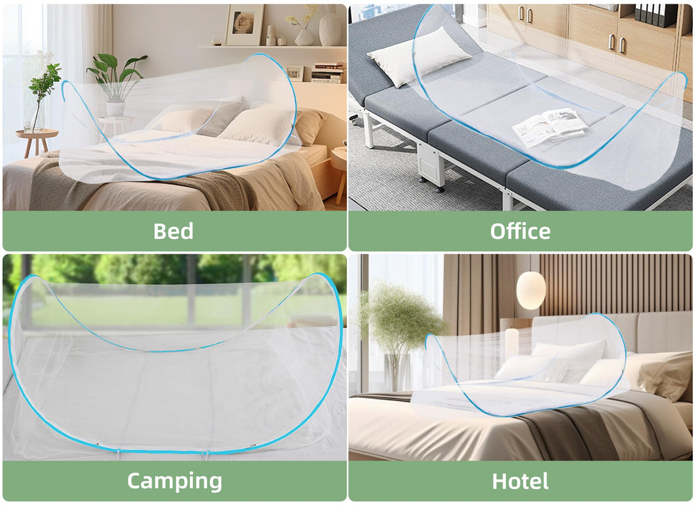 Gugxiom patio outdoor mosquito net blue creates a shaded, breezy retreat.