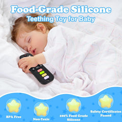 Guiguzhj 3-pack baby teether set offers versatile shapes for varied teething moments