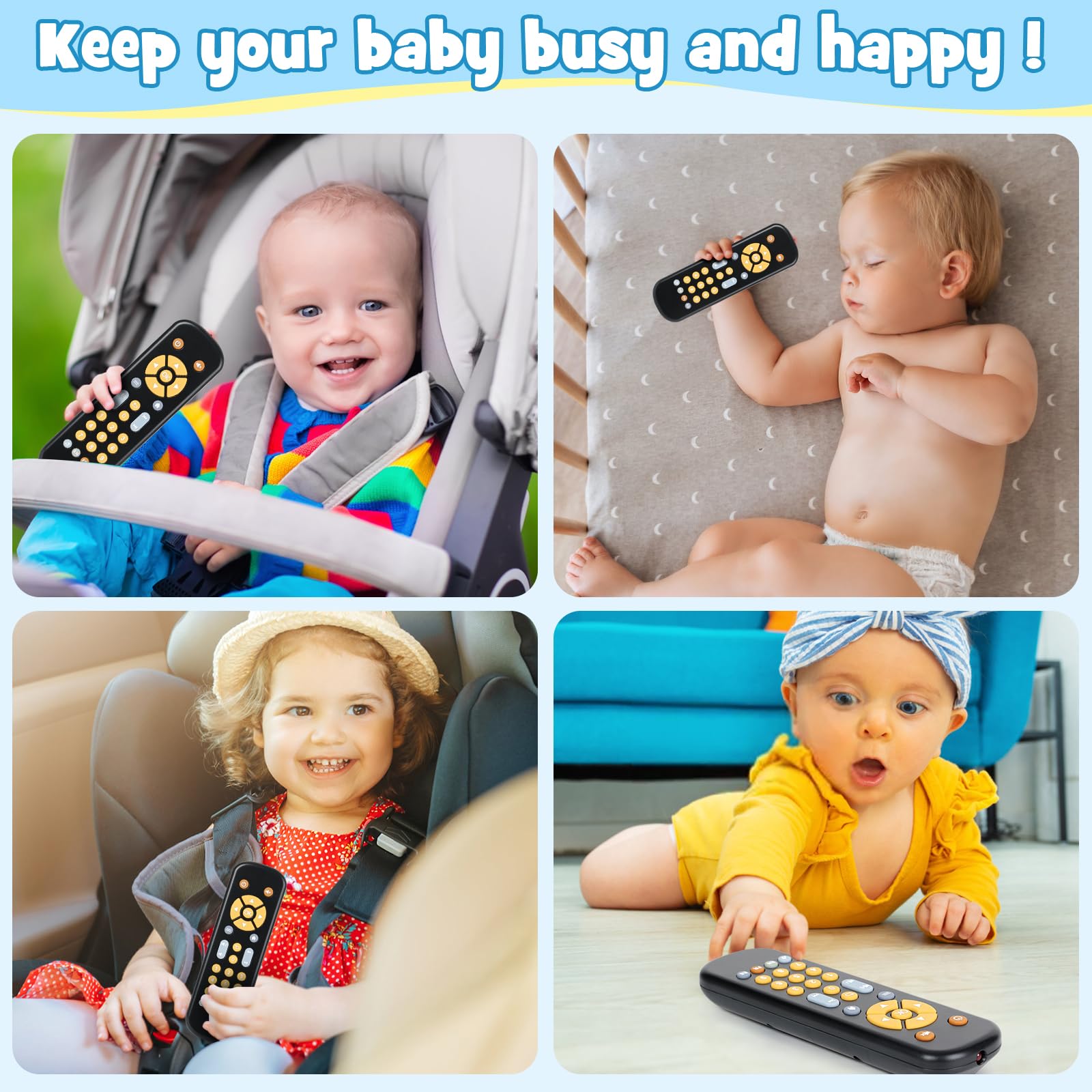 GUIGUZHJ compact toy remote ideal for travel and on-the-go play.