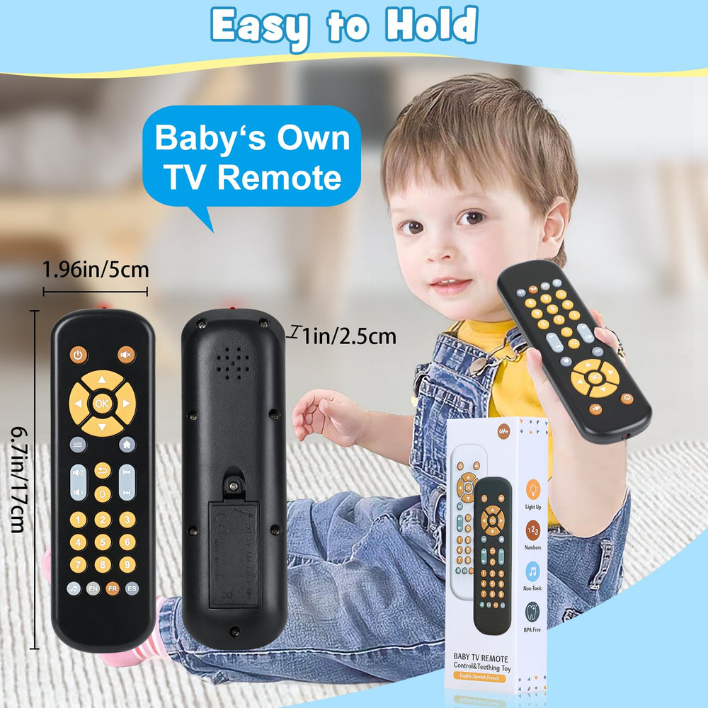 GUIGUZHJ realistic remote design inspires imitation and role-play during daily routines.