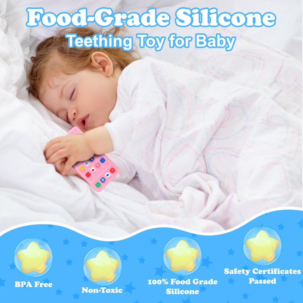 Guiguzhj soft-texture teether highlighting gentle bite relief