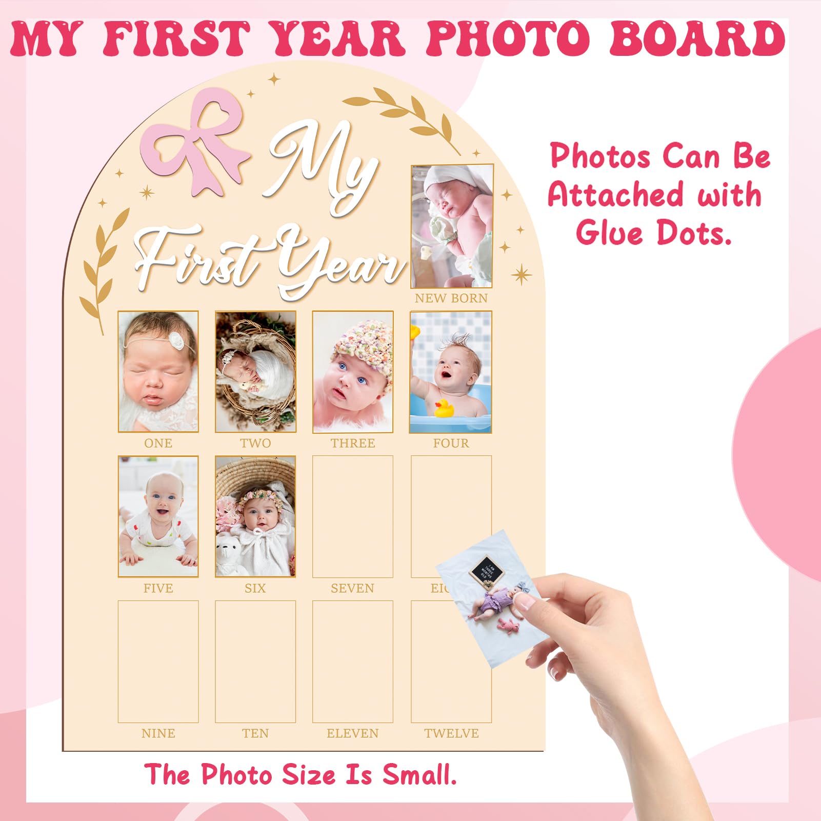 Guiqulai high chair banner provides playful decor for feeding time and photos