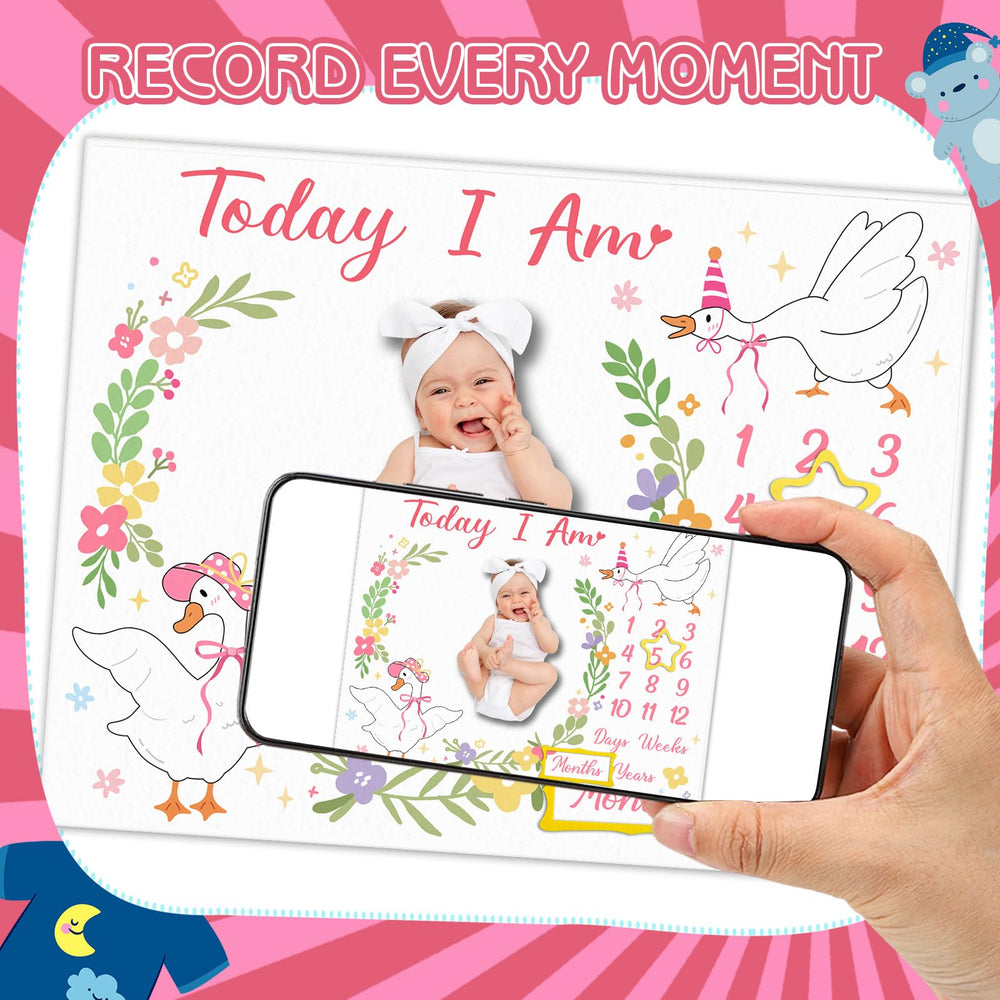 Guiqulai Silly Goose felt frames used to frame growth memories