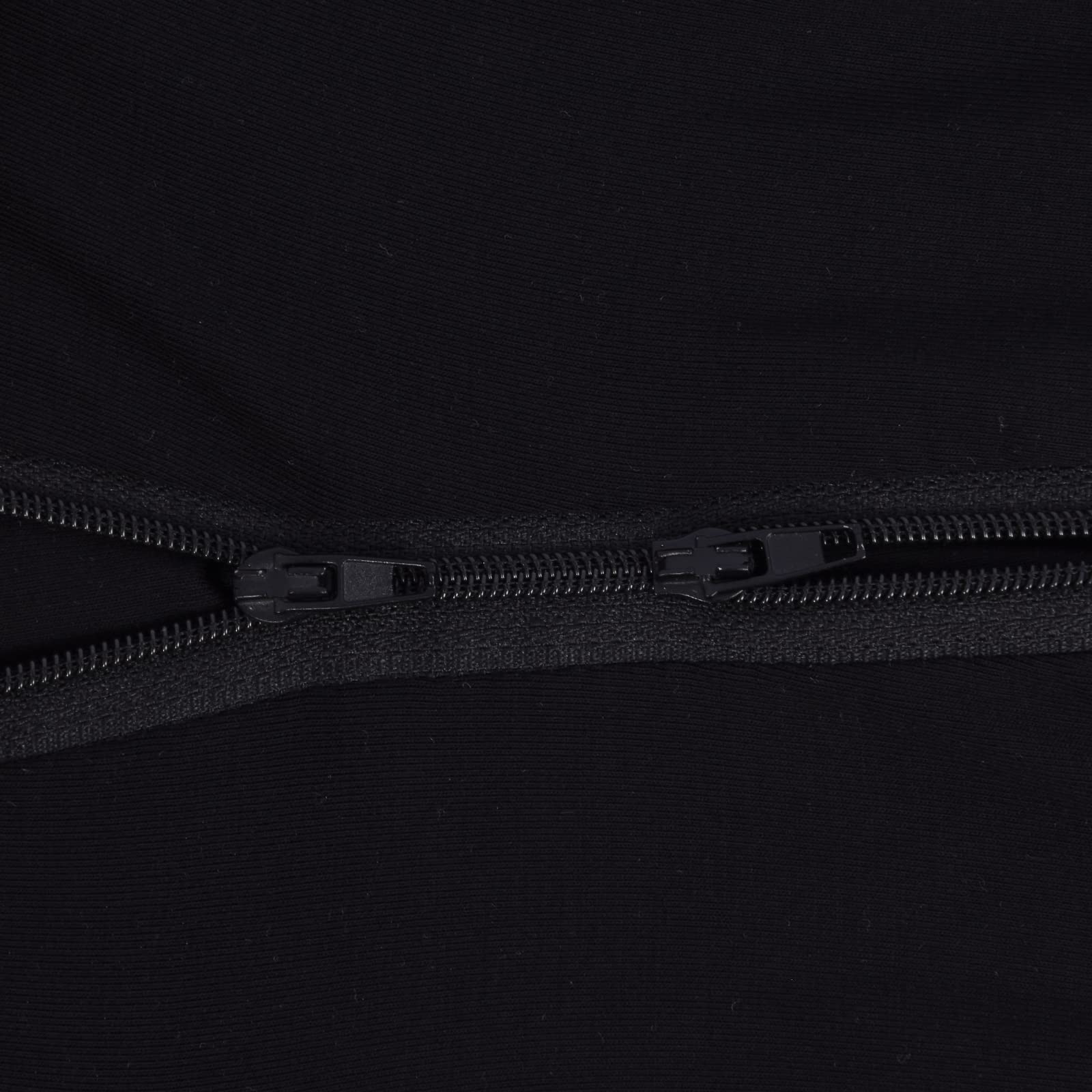 GUISBY 4-Pack baby sleepers two-way zipper for quick diaper changes.