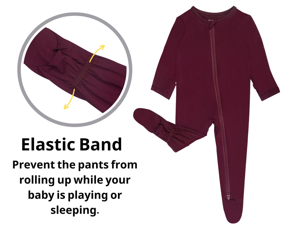 GUISBY sleepwear fold-over mittens keep tiny hands warm and scratch-free