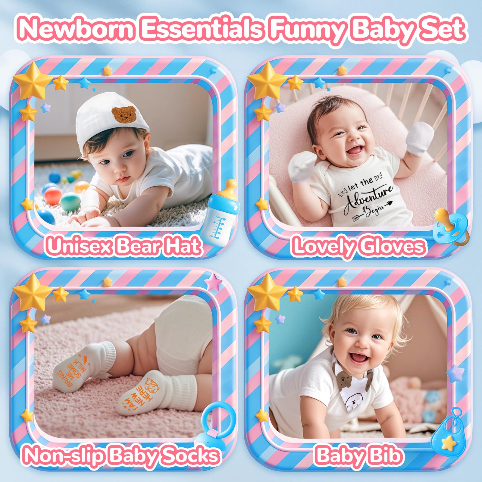Guiseapue all-in-one baby shower gift ready for celebrations.
