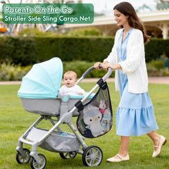 Guiseapue side sling anti-slip strap keeps items secure on bumpy routes.