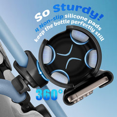 360-degree rotation enables flexible positioning for comfortable use.
