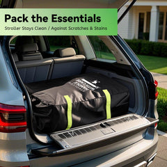 Guiseapue compact design folds into attached pouch for easy packing.