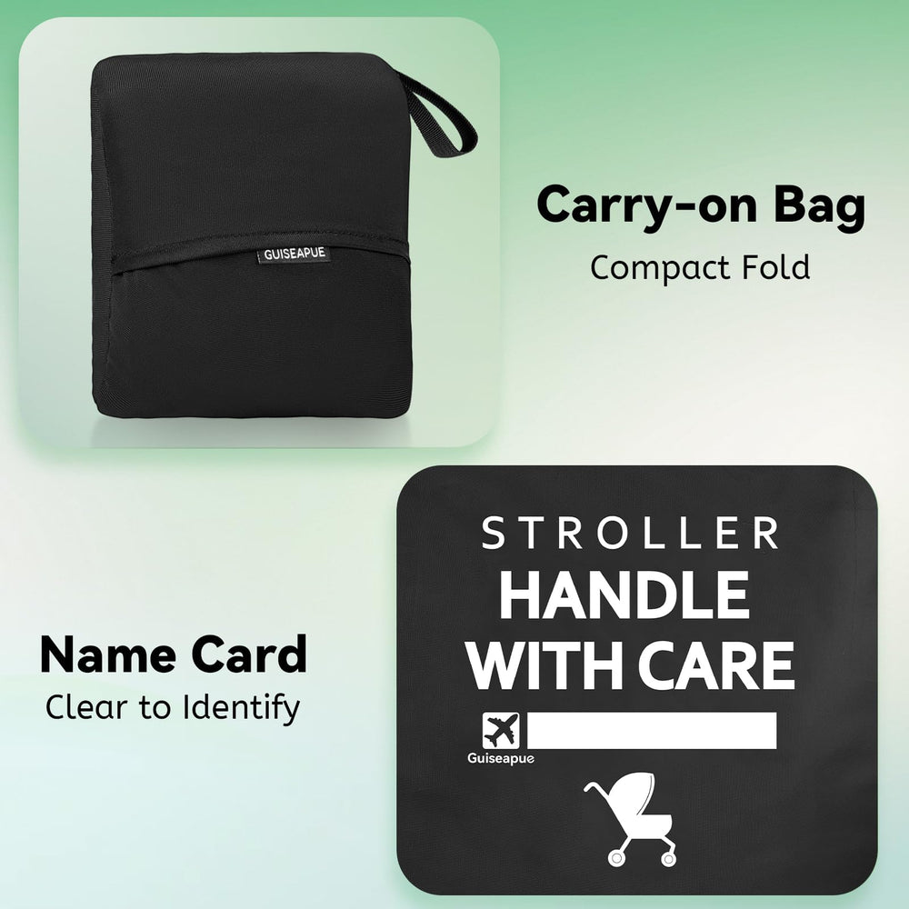 Guiseapue two-handles design enables easy carrying through airports.