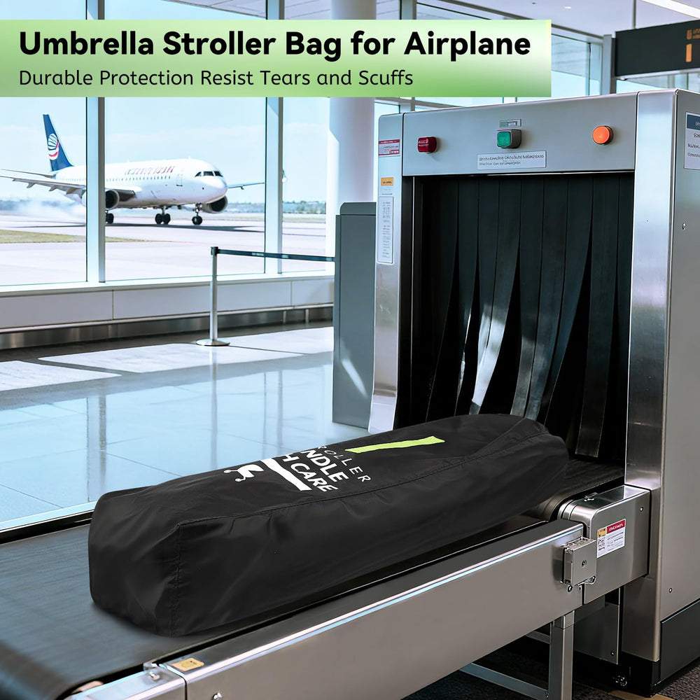 Guiseapue umbrella stroller bag air travel ready demonstrates ease of gate-check protection
