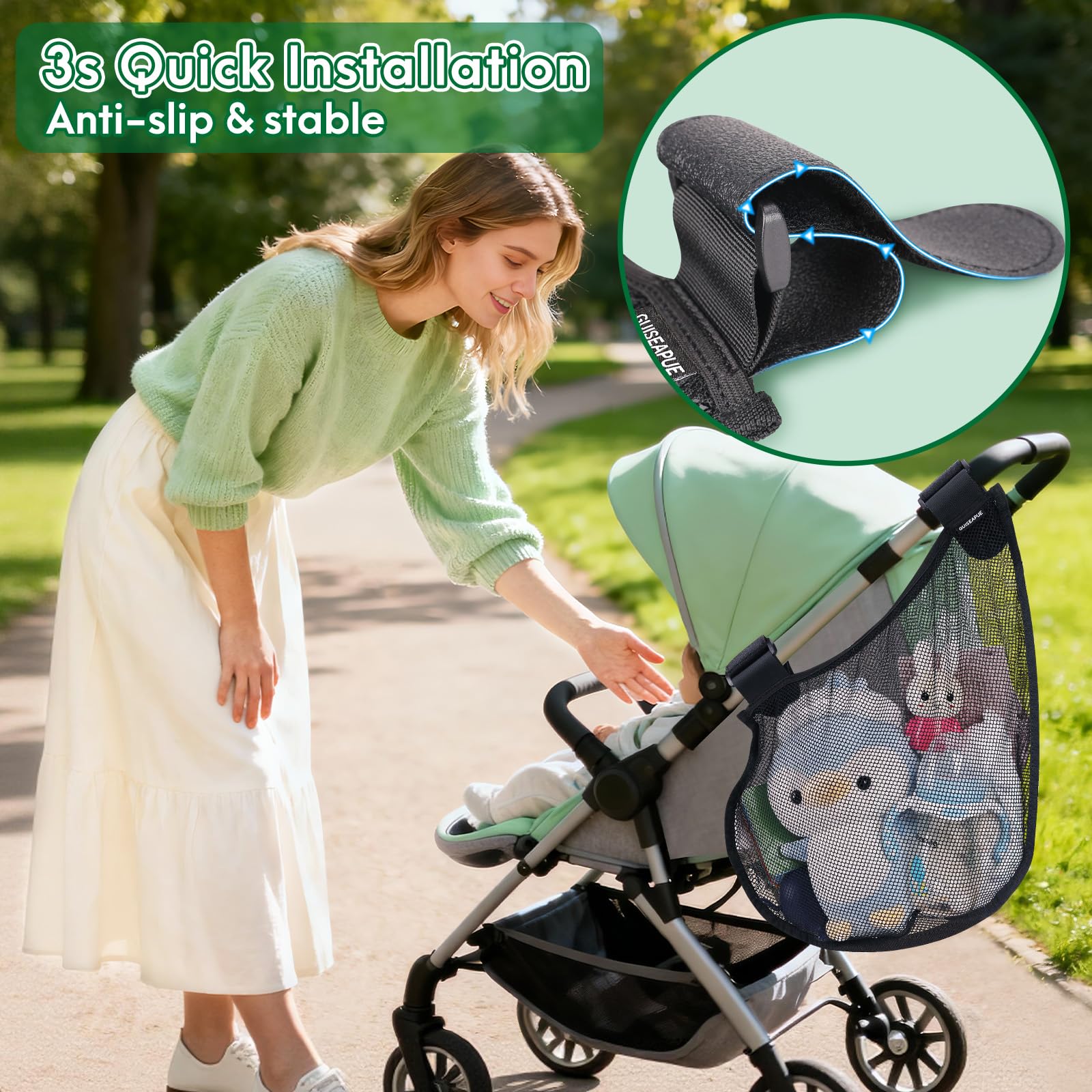 Guiseapue visual mesh offers quick visibility and easy security checks.