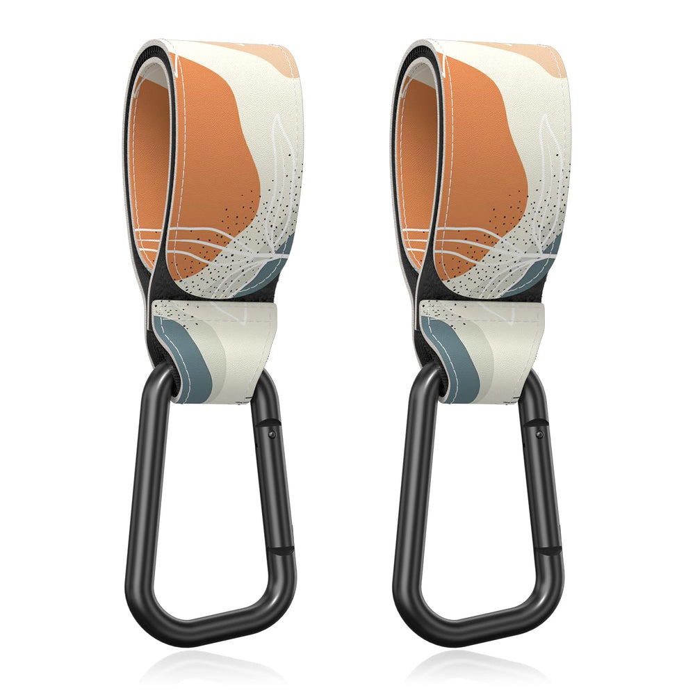Gukeniu baby stroller hooks universal wrap-around securely holds bags for hands-free shopping