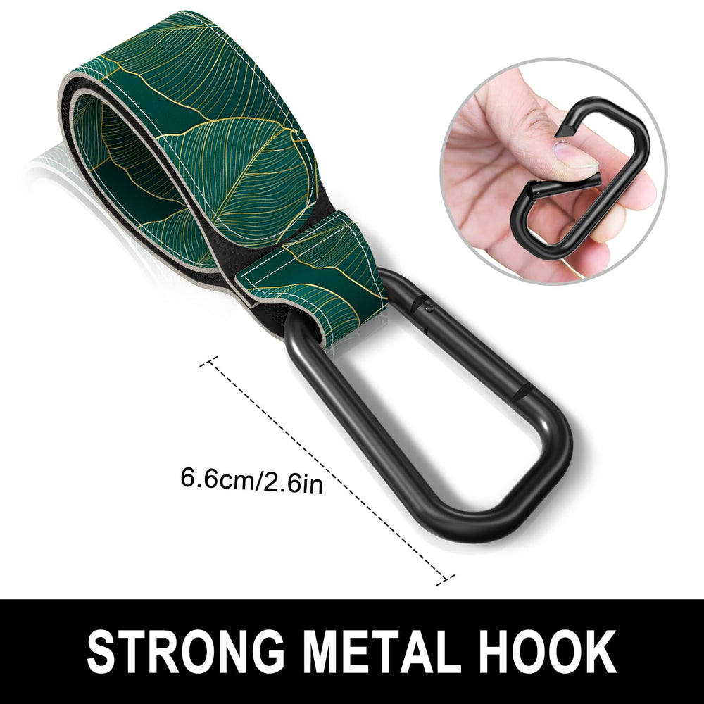 Gukeniu stroller hook securing shopping bag on cart during grocery run.