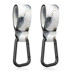Gukeniu stroller hooks universal-fit on handle, enabling hands-free errands.