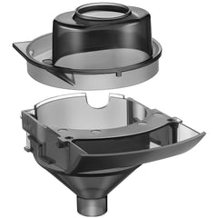 Gulfmew replacement funnel for Baby Brezza prevents spills during formula prep