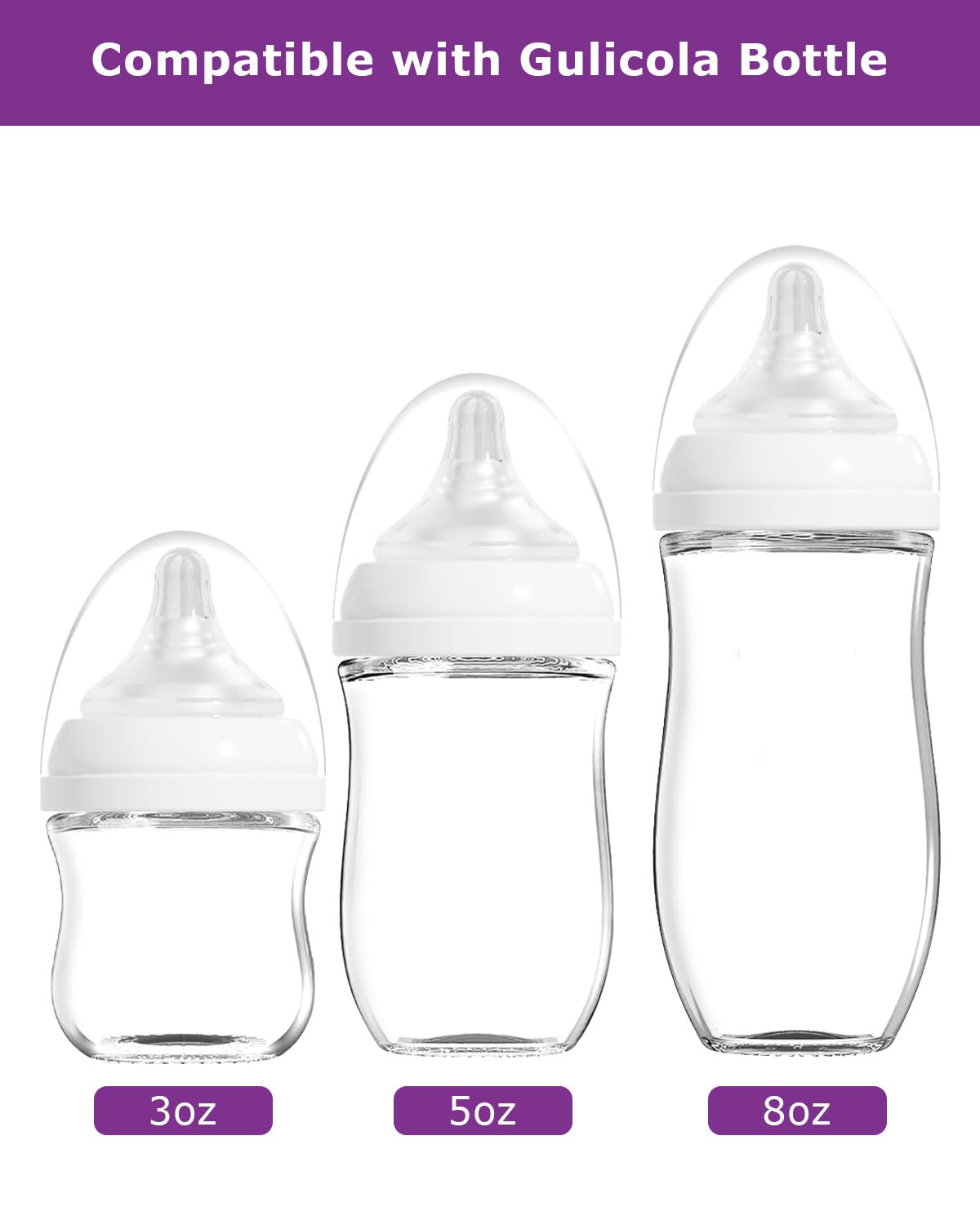 Gulicola compatibility with Spectra bottles for versatile feeding setup.