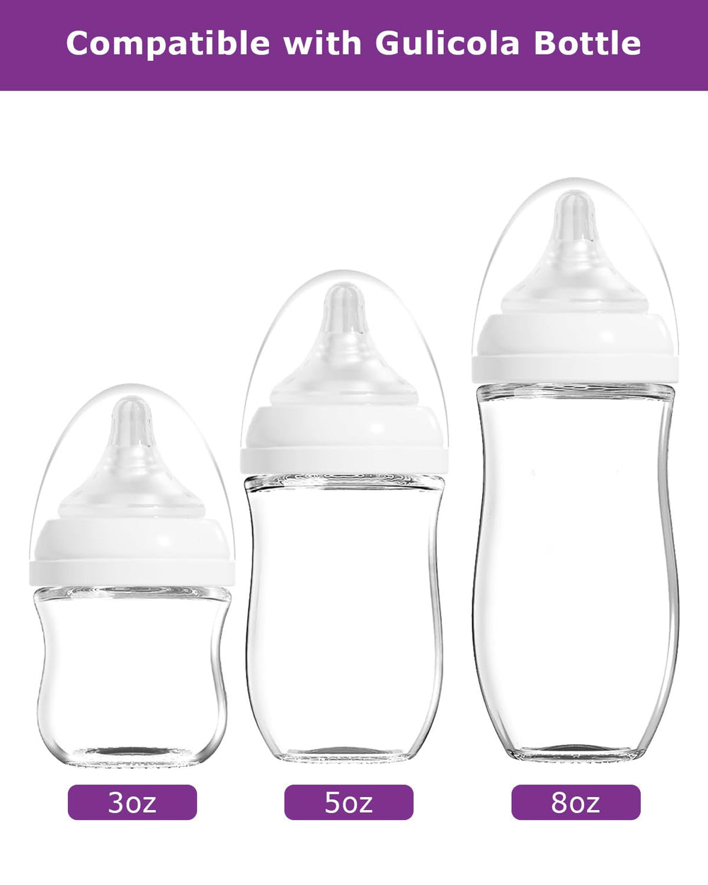Gulicola compatibility with Spectra bottles for versatile feeding setup.
