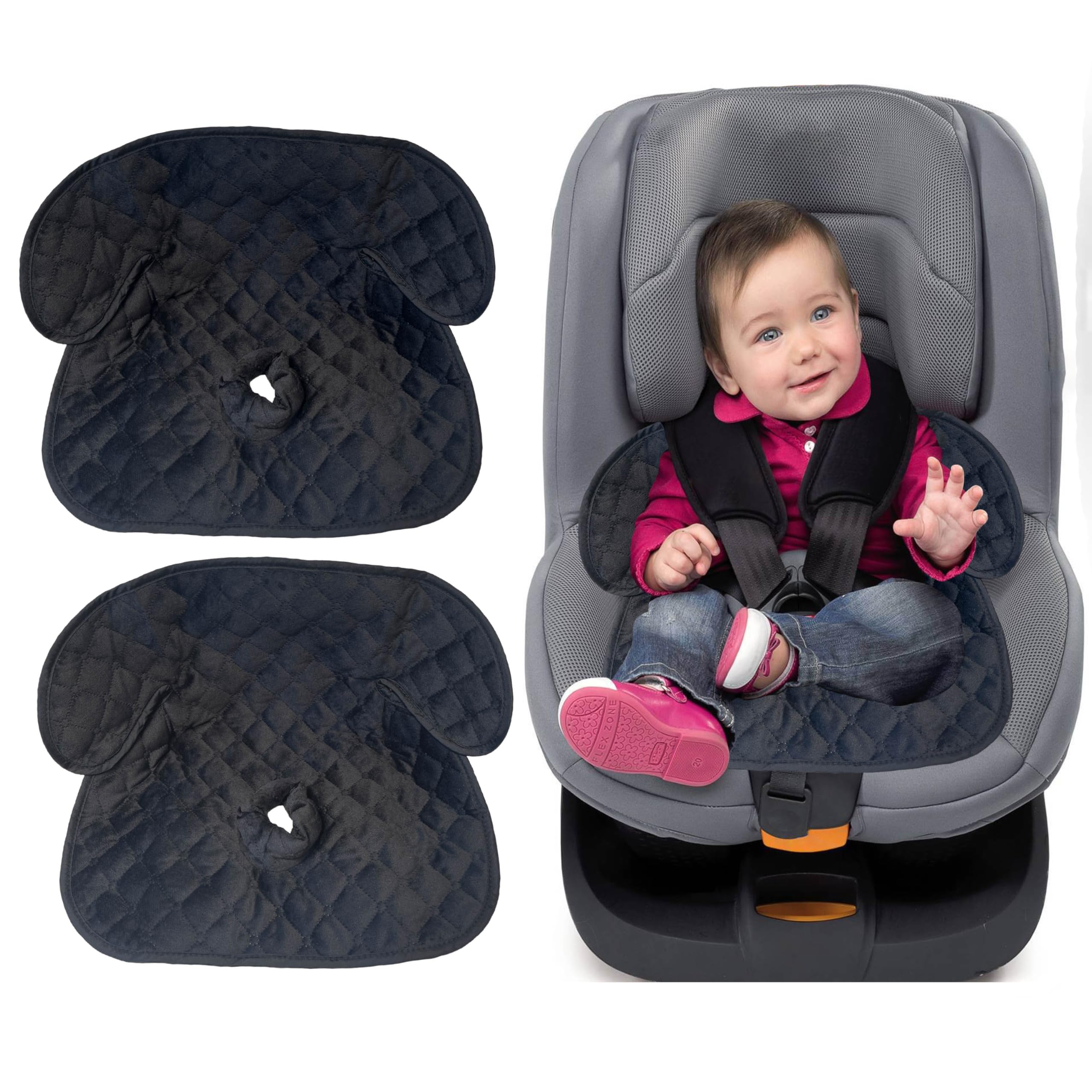 Gulissa Piddle Pad car-seat protector with anti-slip back keeps seat clean during potty training