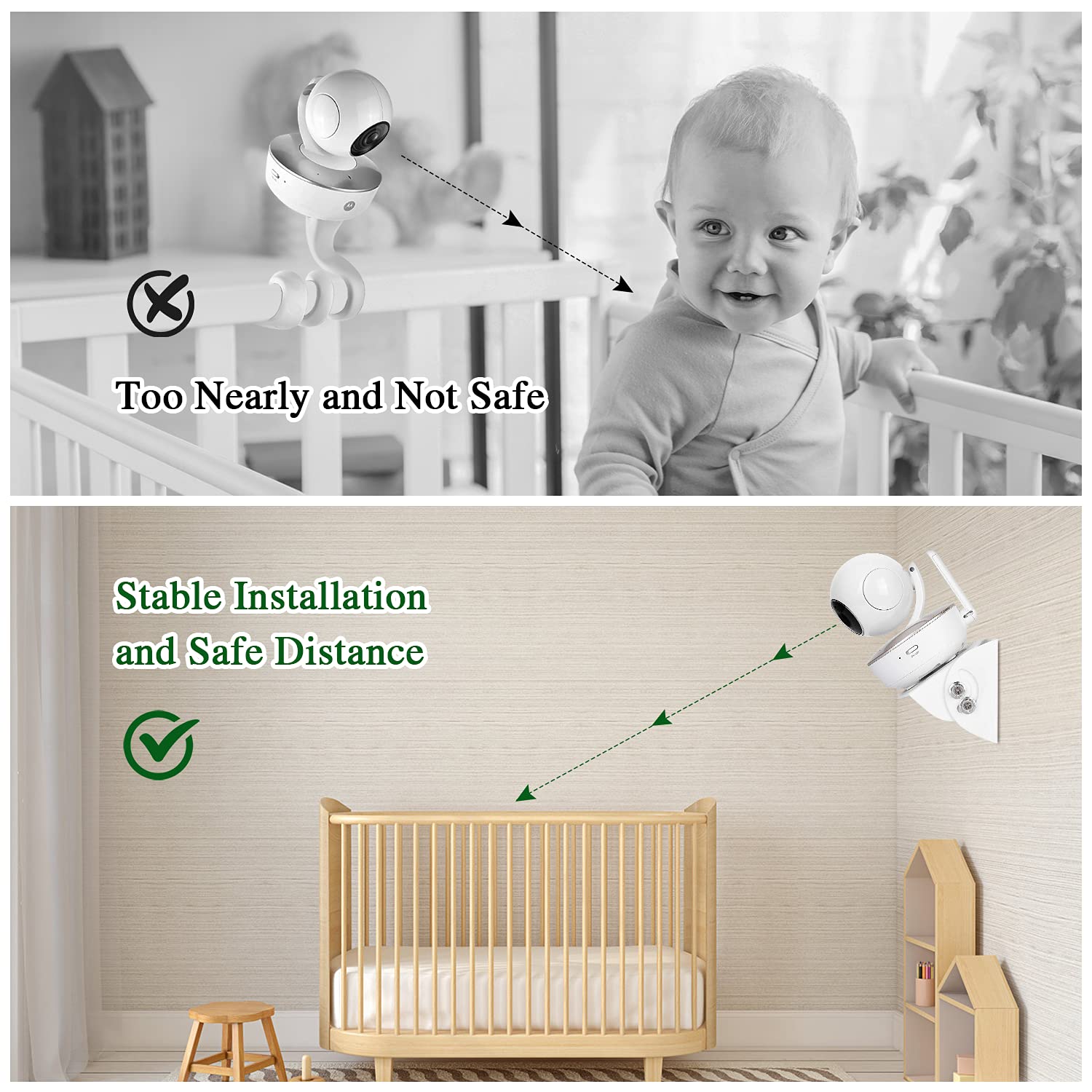 GUMBALL angle adjustment demonstration for optimal baby view