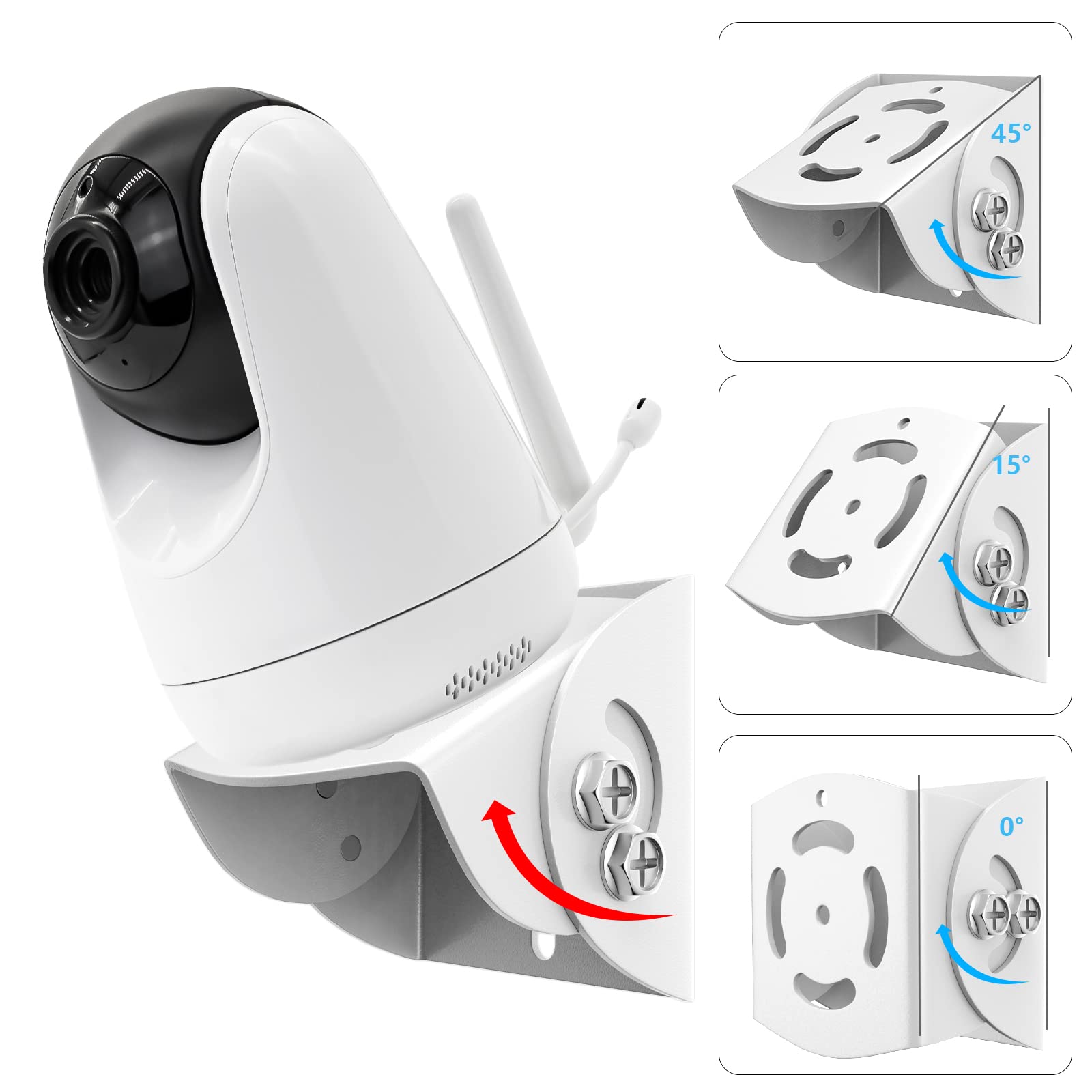 GUMBALL wall mount with 3M stickers and screws for secure installation