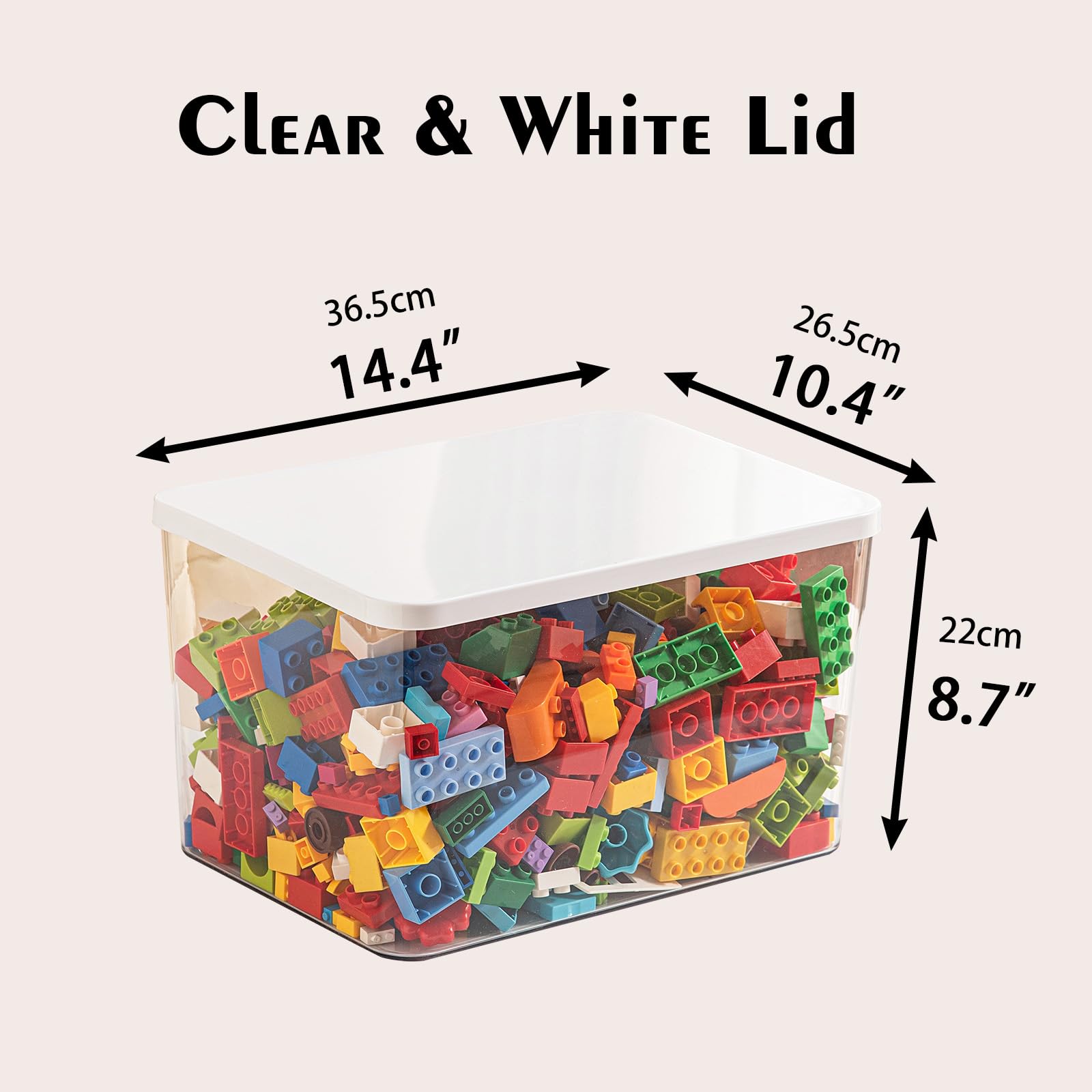 GUMEIGODA PET-friendly bin for dog food storage, durable and impact-resistant.