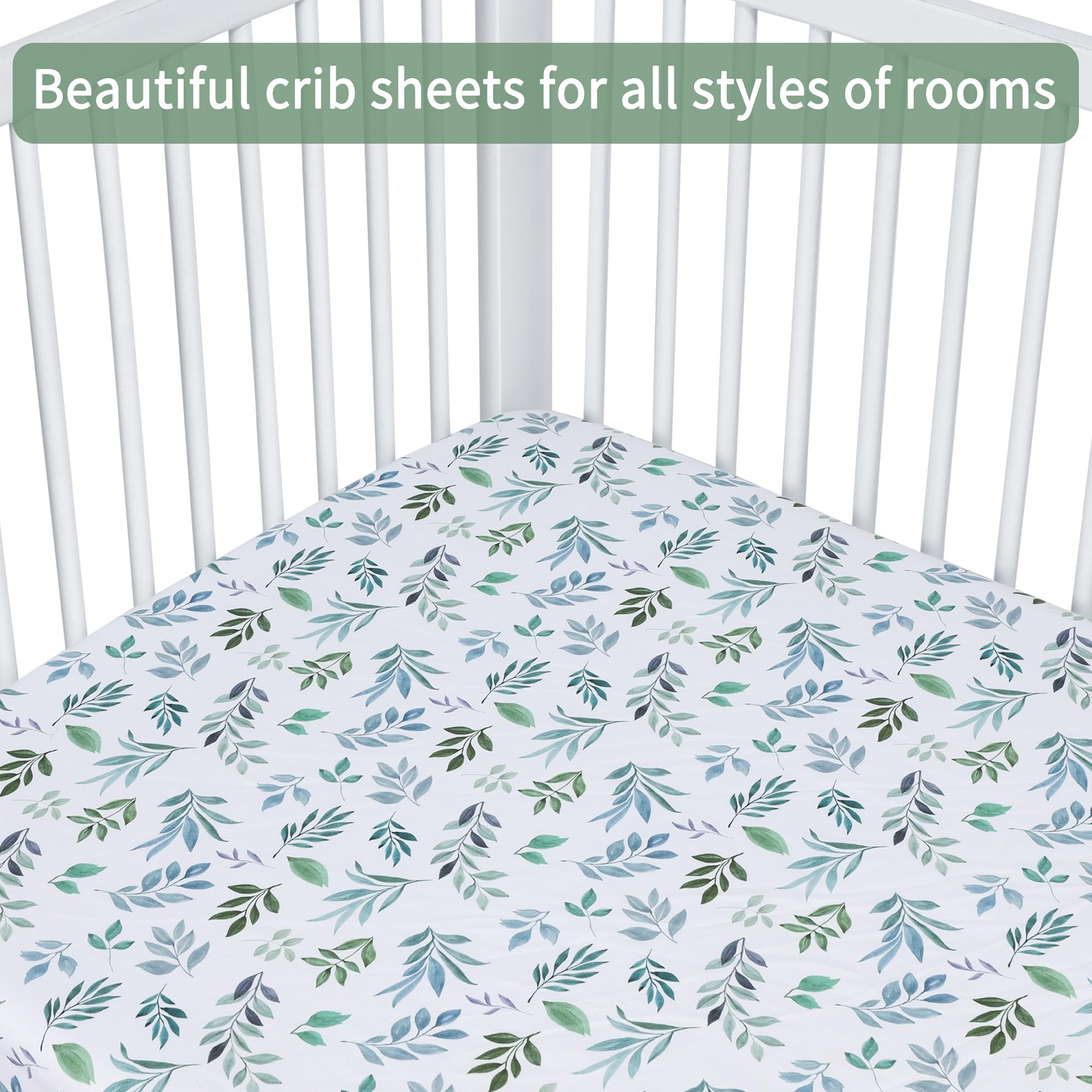 GUNTAIL elastic straps around edge keep sheets in place during sleep.