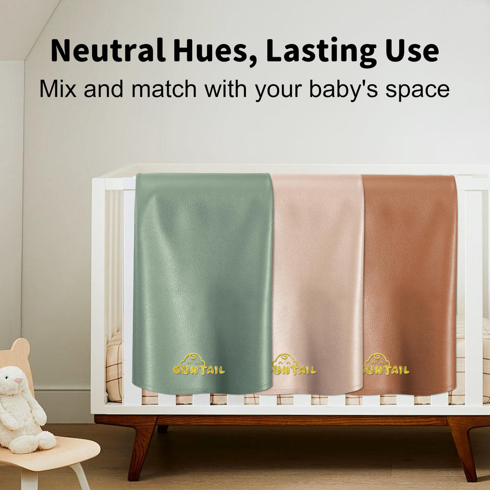 GUNTAIL single-sided mat ensures a simple, reliable changing experience.