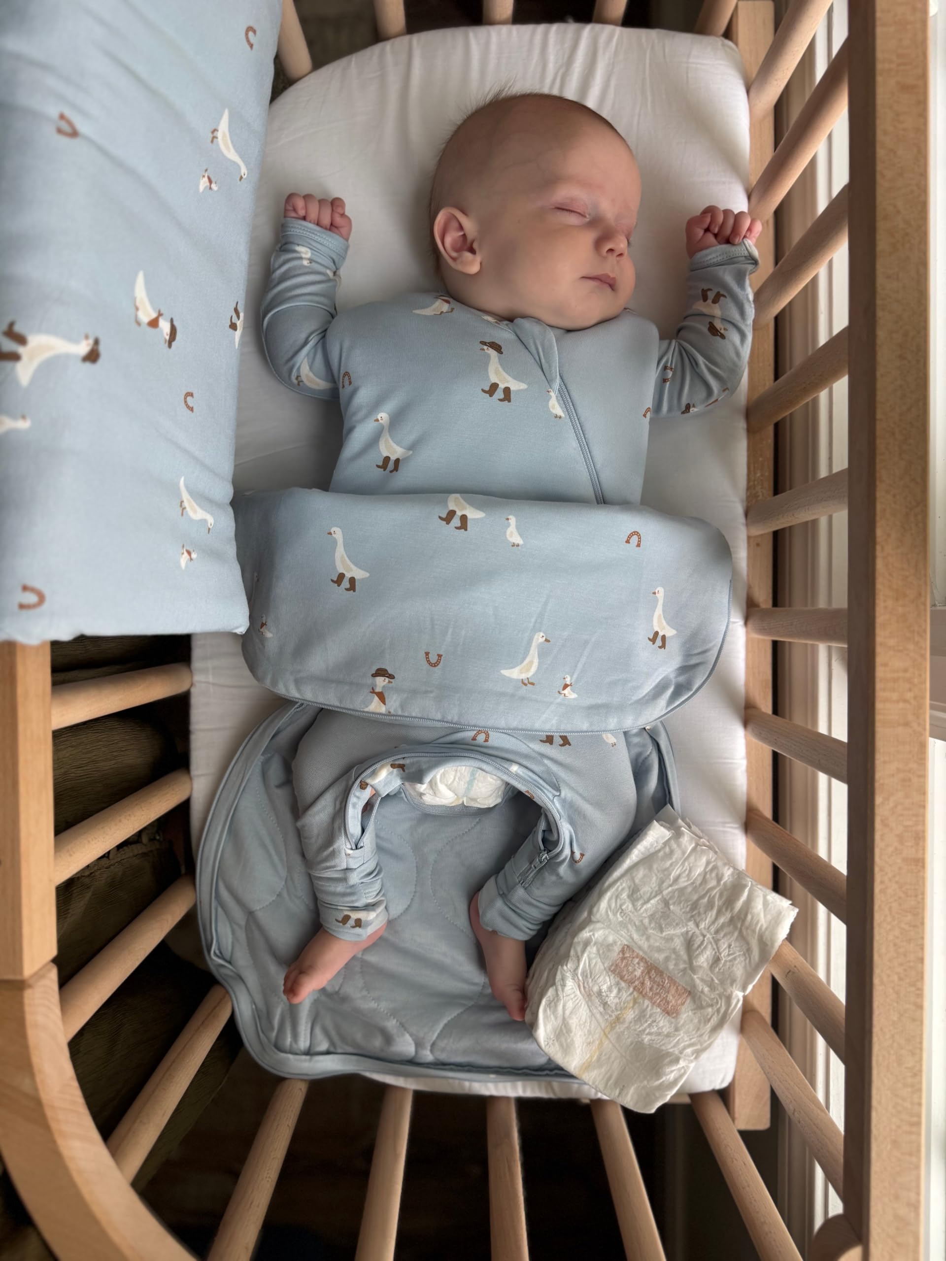GUNAMUNA Sleep Sack calming design showing cocooning warmth