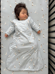 GUNAMUNA Cowboy Sleep Sack fabric close-up highlighting ultra-soft microfiber
