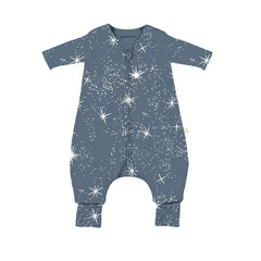 Gunamuna Long Sleeve Footie Sleep Sack Imagine with DIAPER-ZiP for quick diaper changes.