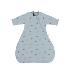 GUNAMUNA long-sleeve transitional swaddle with WONDERZiP for fast diaper changes and cozy sleep.