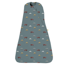 GUNAMUNA Swaddle Sleep Sack zipper for easy diaper changes and peaceful nights